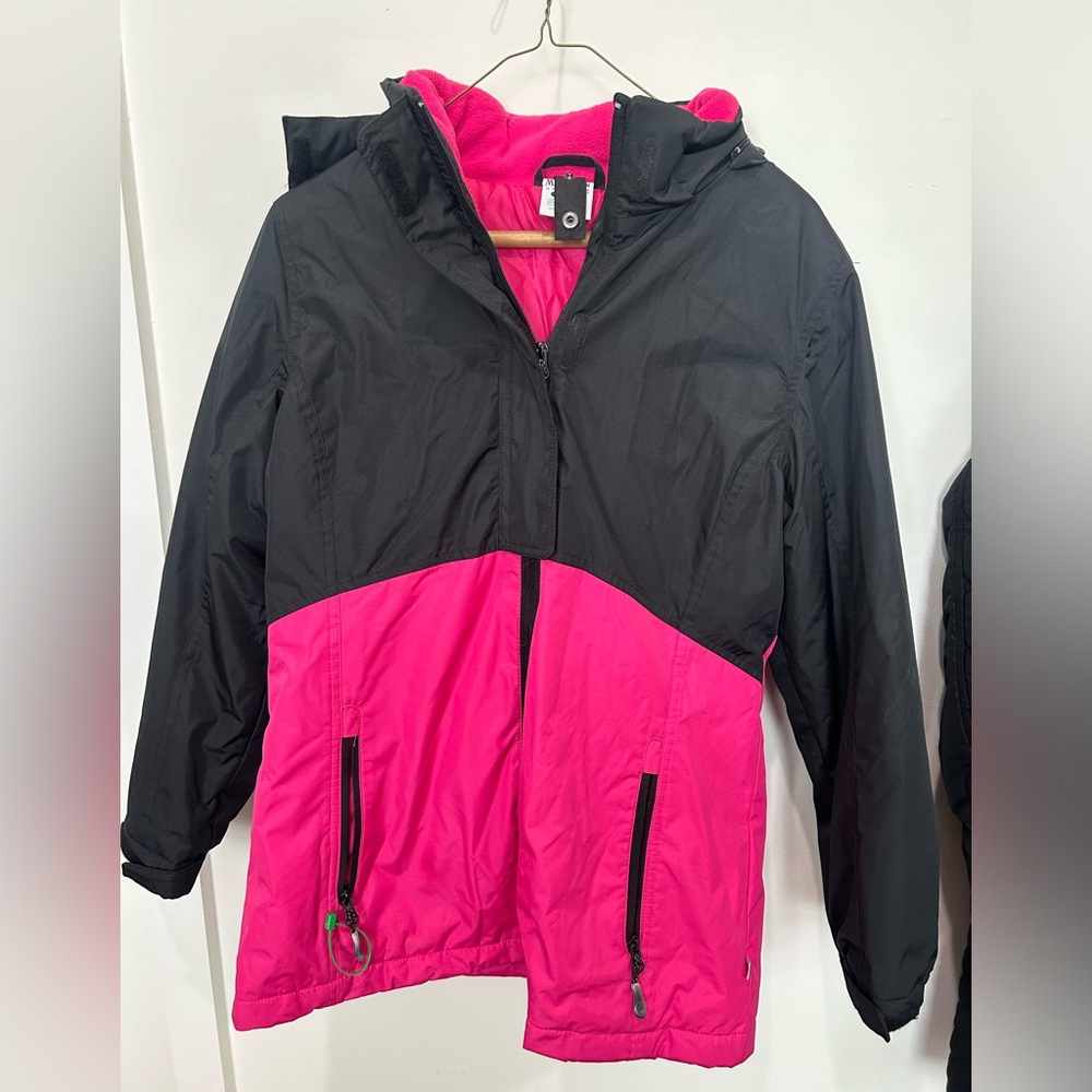 Pink and Black Ski Magellan Jacket